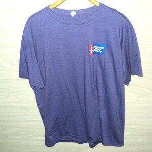 Relay For Life Survivor Shirt Unisex Size 2XL Purple American Cancer Society NEW